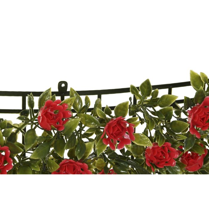 Jardin Vertical DKD Home Decor Verde Rojo 50 x 5 x 50 cm (4 Unidades) 2 Jardin Vertical DKD Home Decor Verde Rojo 50 x 5 x 50 cm (4 Unidades) 2