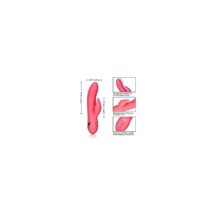 Vibrador California Exotic Novelties Rosa 5 Vibrador California Exotic Novelties Rosa 5