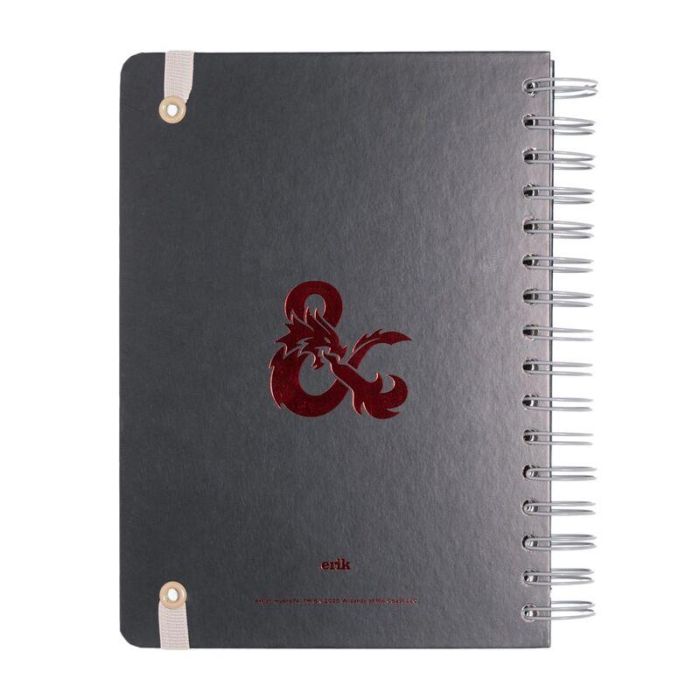 Cuaderno A5 Dragones y Mazmorras 1