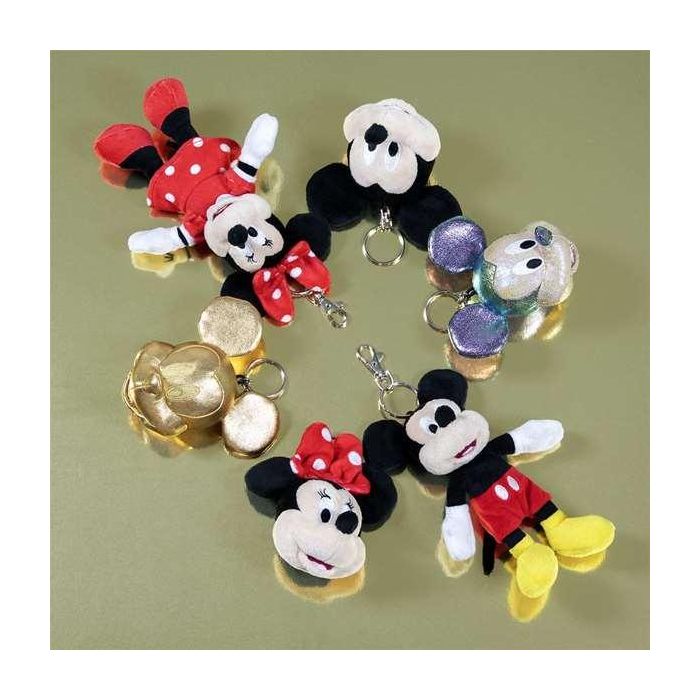 Llavero Peluche Mickey Mouse Negro 4 Llavero Peluche Mickey Mouse Negro 4