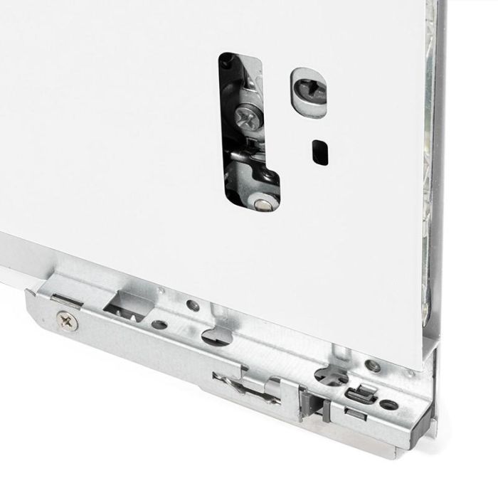 Herrajes Alk Cajón Qube Extracción Total con Cierre Amortiguado MUSS, Guías Invisibles y Laterales Ultra Finos 13mm H185x550 Blanco 2 Herrajes Alk Cajón Qube Extracción Total con Cierre Amortiguado MUSS, Guías Invisibles y Laterales Ultra Finos 13mm H185x550 Blanco 2