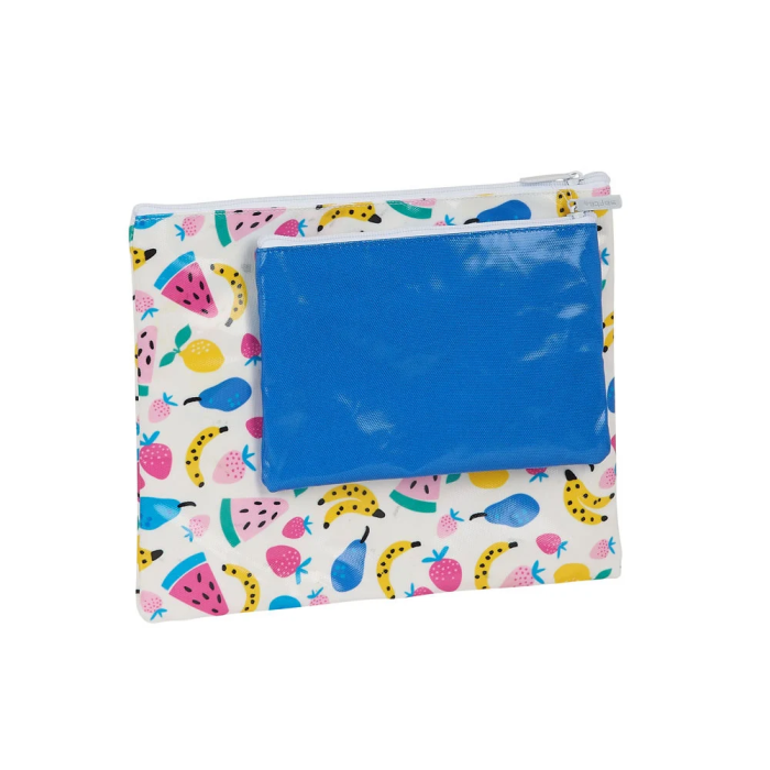 Portatodo Safta Fruits Blanco 3