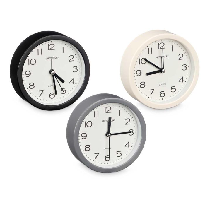 Reloj Redondo Surtidos Giftdecor 12CM (12 Unidades) 1 Reloj Redondo Surtidos Giftdecor 12CM (12 Unidades) 1