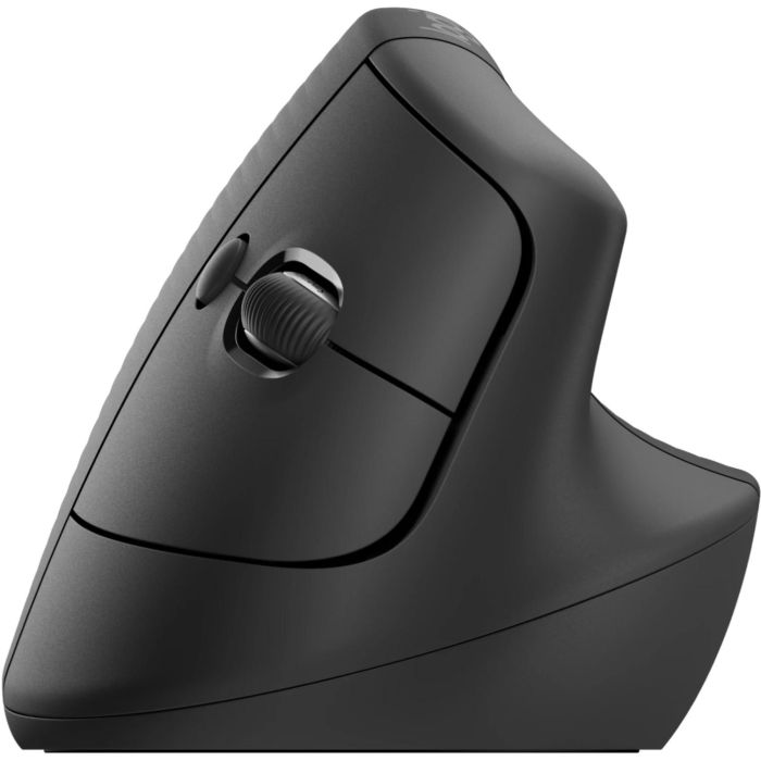 Logitech 910-006473 Ratón Vertical Inalámbrico Lift Ergonomic Mouse Bluetooth/2.4GHz 4000 DPI Grafito para Manos Pequeñas/Medianas 5