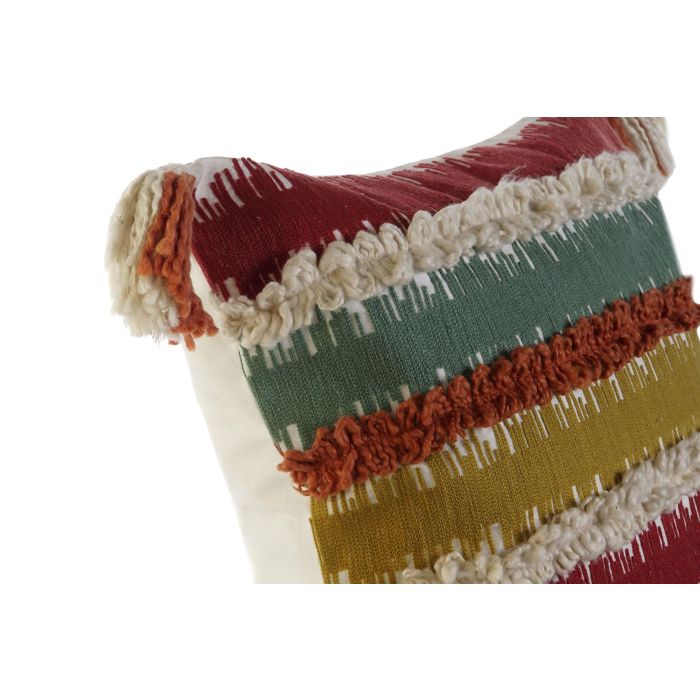 DKD Home Decor Funda Cojín 1 x 50 x 50 cm Multicolor Algodón 5