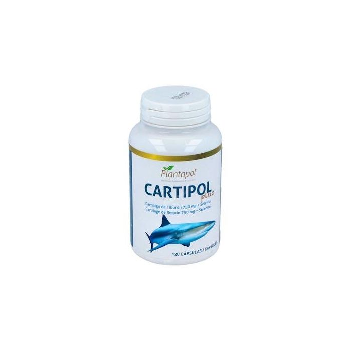 PLANTAPOL Cartipol Plus Cartílago de Tiburón 750mg 120 Cápsulas para Mantenimiento Articular