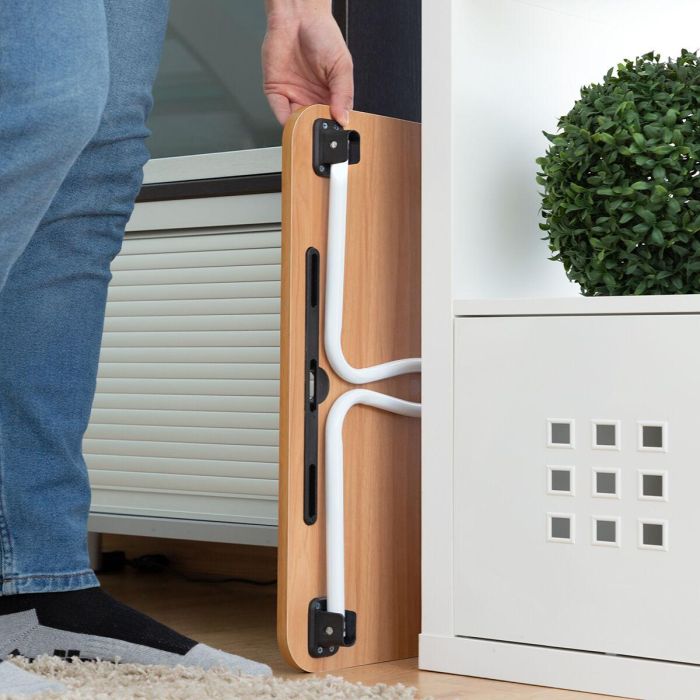 Mesa Plegable Auxiliar Multiuso Muvisk InnovaGoods 5 Mesa Plegable Auxiliar Multiuso Muvisk InnovaGoods 5