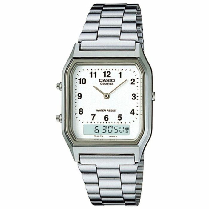 Reloj Hombre Casio COLLECTION ANA-DIGIT Plateado (Ø 30 mm)