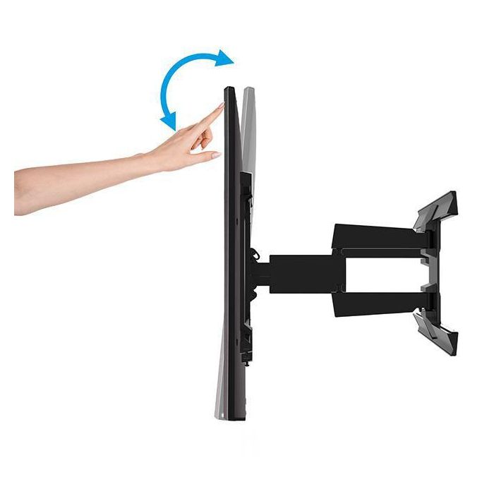 B-Tech Soporte de Pared Doble Brazo para Pantalla Plana con Inclinación y Giro UltraGlide hasta 75" y 50kg 3