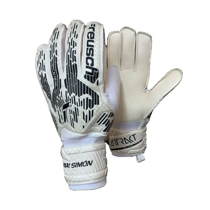 Guantes de Portero Reusch ATTRAK SOLID JUNIOR 5462017 Blanco 1