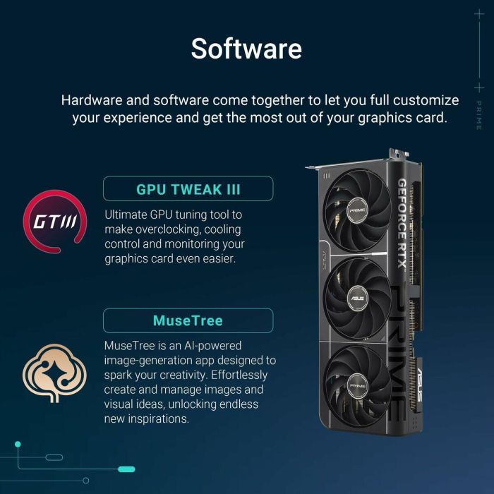 Asus Tarjeta Gráfica PRIME-RTX5070TI-O16G 90YV0MF0M0NA00 11