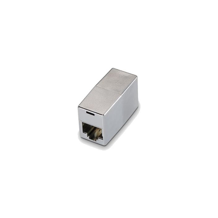 Nanocable Empalme RJ45 CAT.6 STP, Modelo 10.21.0503, Conector Hembra/Hembra, Beige
