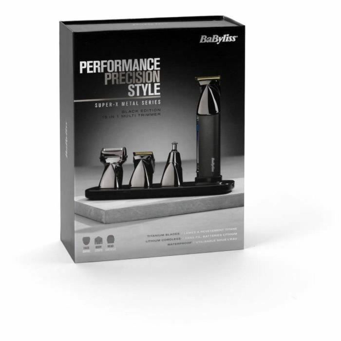 Recortadora multiusos - BaByliss - MT991E - Super-X Metal Series - Cuchillas de titanio 5 Recortadora multiusos - BaByliss - MT991E - Super-X Metal Series - Cuchillas de titanio 5
