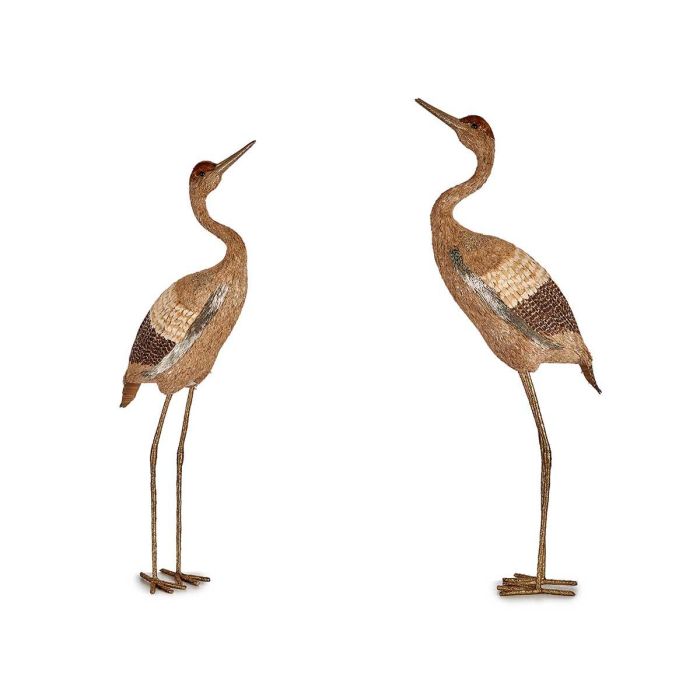 Pájaro Grúa Dorado Decoración Navidad 136 cm Krist+ Pájaro Grúa Dorado Decoración Navidad 136 cm Krist+