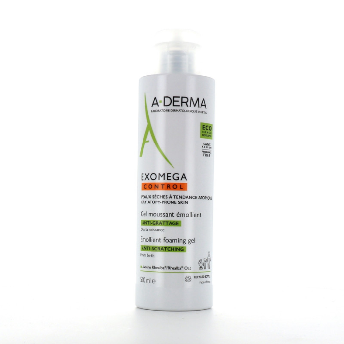 Aderma Ad Exomega Control Eco Cleansing Gel 500 mL