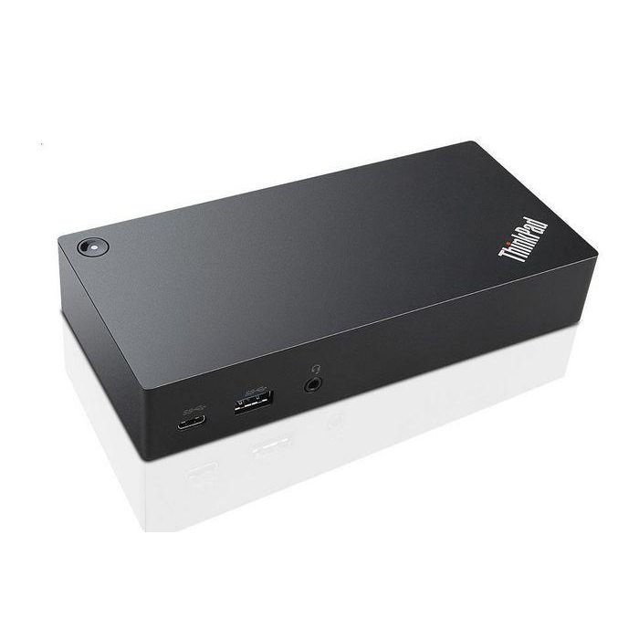 Lenovo ThinkPad USB-C Dock Universal - Estación de Acoplamiento con Power Delivery 60W, 4K@30Hz, DisplayPort, VGA, 5x USB, RJ-45, Audio 0 Lenovo ThinkPad USB-C Dock Universal - Estación de Acoplamiento con Power Delivery 60W, 4K@30Hz, DisplayPort, VGA, 5x USB, RJ-45, Audio 0