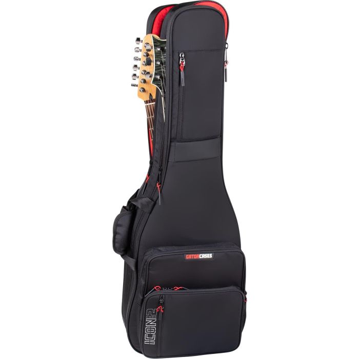 Softcase Para 2 Guitarras Eléctricas "Gator G-Icon"- Negro Gator 2 Softcase Para 2 Guitarras Eléctricas "Gator G-Icon"- Negro Gator 2