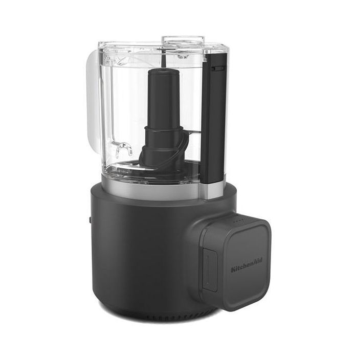 Kitchenaid Picadora Inalámbrica 12V con Batería, Bol 1.18L sin Bisfenol A, Acero Inoxidable, Negro Mate 2 Kitchenaid Picadora Inalámbrica 12V con Batería, Bol 1.18L sin Bisfenol A, Acero Inoxidable, Negro Mate 2