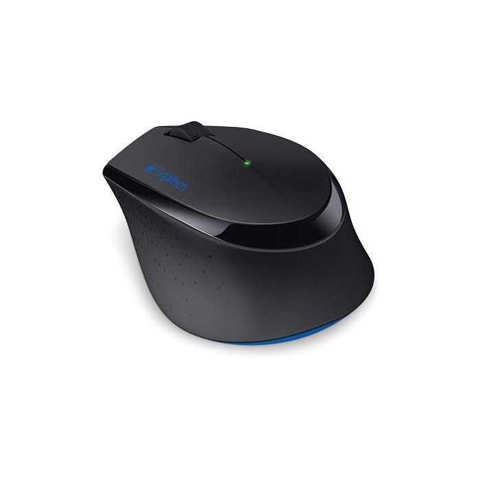 Logitech MK345 Combo Teclado y Ratón Inalámbrico Comfort QWERTY Español/Inglés Negro con Reposamuñecas y Pilas Incluidas 2