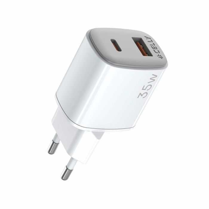 Cargador de Pared Celly UPTC1USB1USBC35 6 Cargador de Pared Celly UPTC1USB1USBC35 6