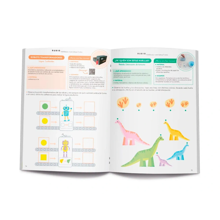 Cuaderno Rubio A4 Habilidades Matematicas (+5 Años) 1