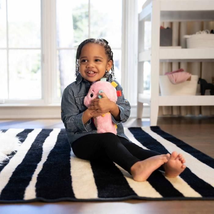 Baby Einstein BAB0074451998858 Luz de noche caballito de mar rosa para bebé, musical, luminoso, ruido blanco, clip para chupete 1