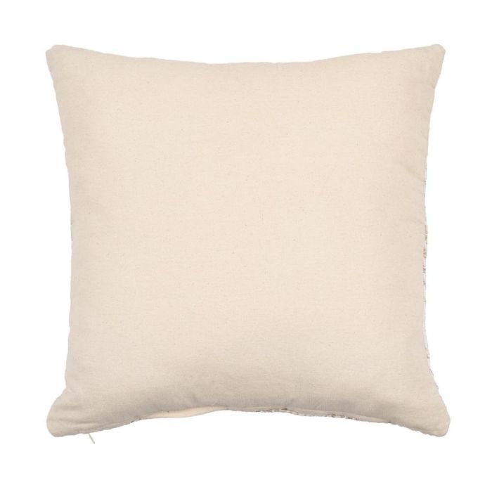 Cojín Blanco/Beige Algodón Decoración 45 X 45 cm
