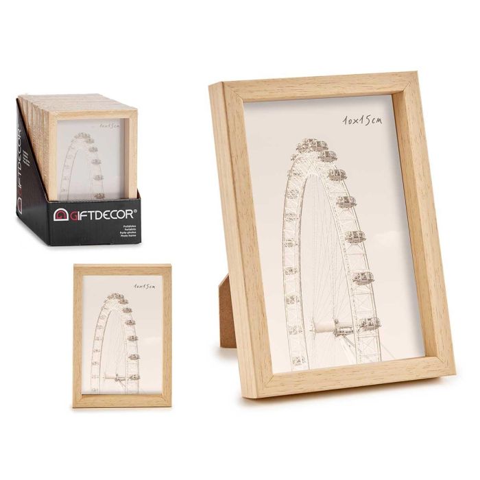 Portafoto Plastico Natural 10X15Cm Giftdecor (24 Unidades) Portafoto Plastico Natural 10X15Cm Giftdecor (24 Unidades)