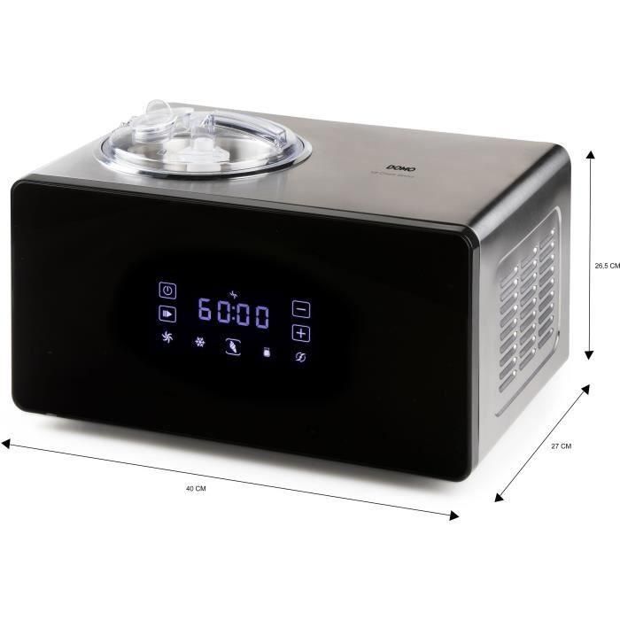 Heladera - DOMO - DO9252I - 1,5 litros - 150 W - Pantalla táctil inteligente 3 Heladera - DOMO - DO9252I - 1,5 litros - 150 W - Pantalla táctil inteligente 3