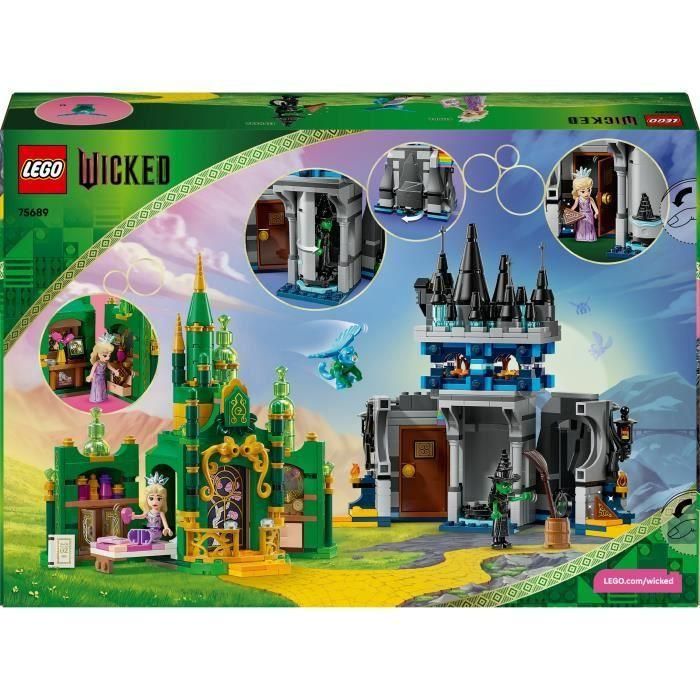 LEGO 75689 Wicked Ciudad Esmeralda y Castillo Kiamo Ko - Juguete de Construcción para Niños de 9 Años 5