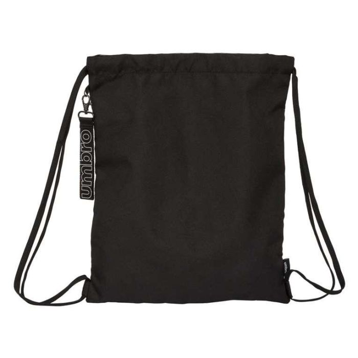 Bolsa Mochila con Cuerdas Umbro Lima Negro 35 x 40 x 1 cm 3 Bolsa Mochila con Cuerdas Umbro Lima Negro 35 x 40 x 1 cm 3