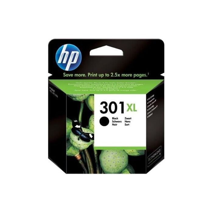 HP Envy 5530, Deskjet 1010,1510 Cartucho Negro nº301XL 8ml HP Envy 5530, Deskjet 1010,1510 Cartucho Negro nº301XL 8ml