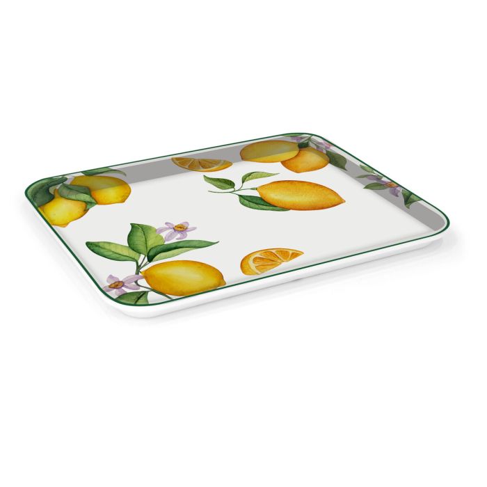 Bandeja La Mediterránea 27 x 21 cm Frutas 18 Unidades 3 Bandeja La Mediterránea 27 x 21 cm Frutas 18 Unidades 3