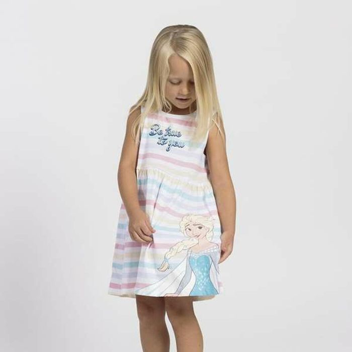 Cerdá Vestido Frozen para Niña Talla 3 Años Multicolor 2