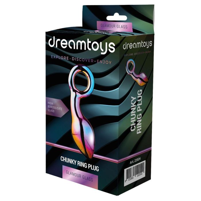 Plug Anal Dream Toys Glamour Glass Multicolor 1