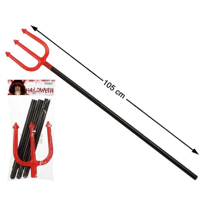 Tridente Diablo Rojo 105 cm