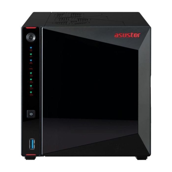Asustor AS5404T servidor de almacenamiento NAS Intel® Celeron® N5105 4 GB DDR4 0 TB ADM Negro Asustor AS5404T servidor de almacenamiento NAS Intel® Celeron® N5105 4 GB DDR4 0 TB ADM Negro