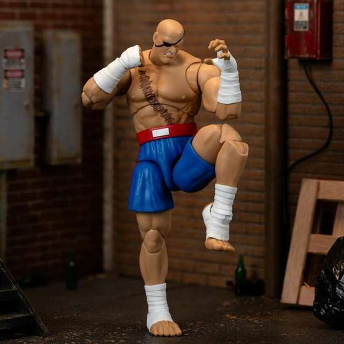 Figura street fighter ii sagat 15 cm 8 Figura street fighter ii sagat 15 cm 8