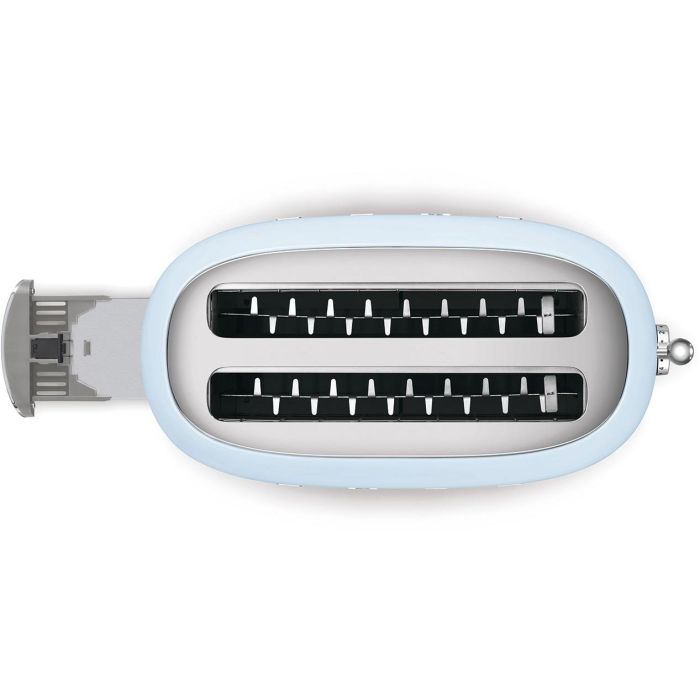 Smeg Tostadora 2X4 50's Style Pastel Blue TSF02PBEU 4 Smeg Tostadora 2X4 50's Style Pastel Blue TSF02PBEU 4