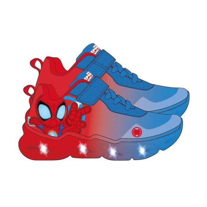 Cerdá T024 Zapatillas Deportivas Spidey con Luces, Suela Ligera EVA Azul, Talla 24, Niños 3+ Años Cerdá T024 Zapatillas Deportivas Spidey con Luces, Suela Ligera EVA Azul, Talla 24, Niños 3+ Años