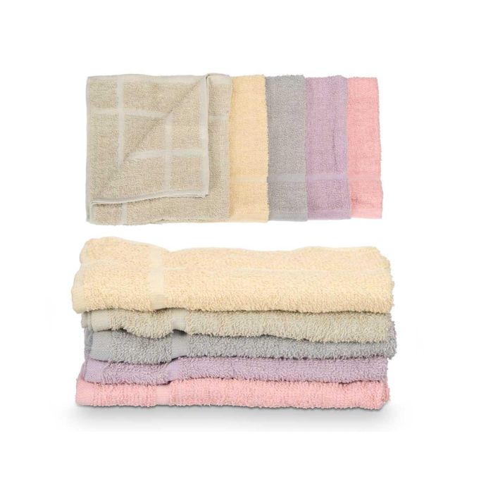 Paño De Cocina Algodon 400 Gr 50X50 Surt 5 Pastel Kinvara (40 Unidades) 1 Paño De Cocina Algodon 400 Gr 50X50 Surt 5 Pastel Kinvara (40 Unidades) 1