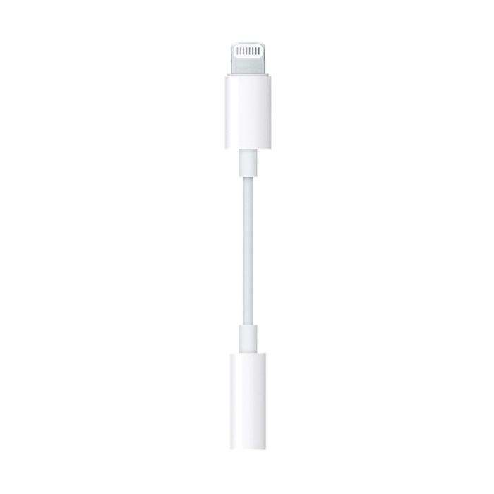 myway adaptador lightning a Jack 3,5 mm blanco 2