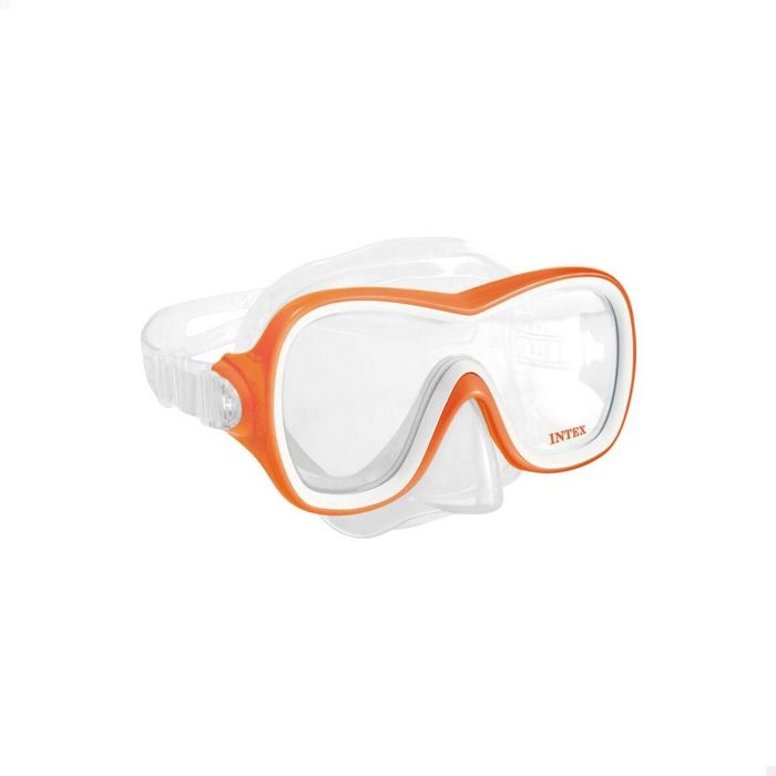 Gafas de Buceo con Tubo Intex Wave Rider Naranja 2