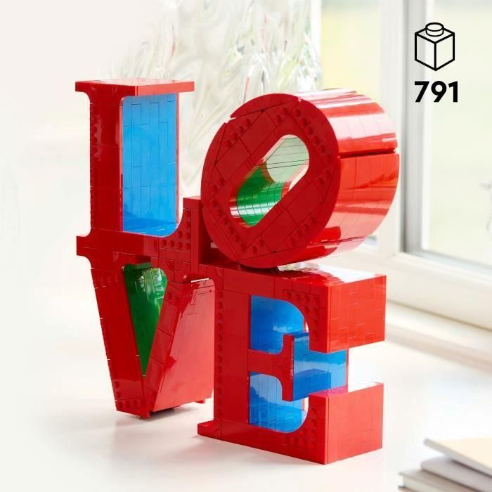 LEGO Art 31214 LOVE - Set de construcción para adultos - Decoración y regalo para parejas 1 LEGO Art 31214 LOVE - Set de construcción para adultos - Decoración y regalo para parejas 1
