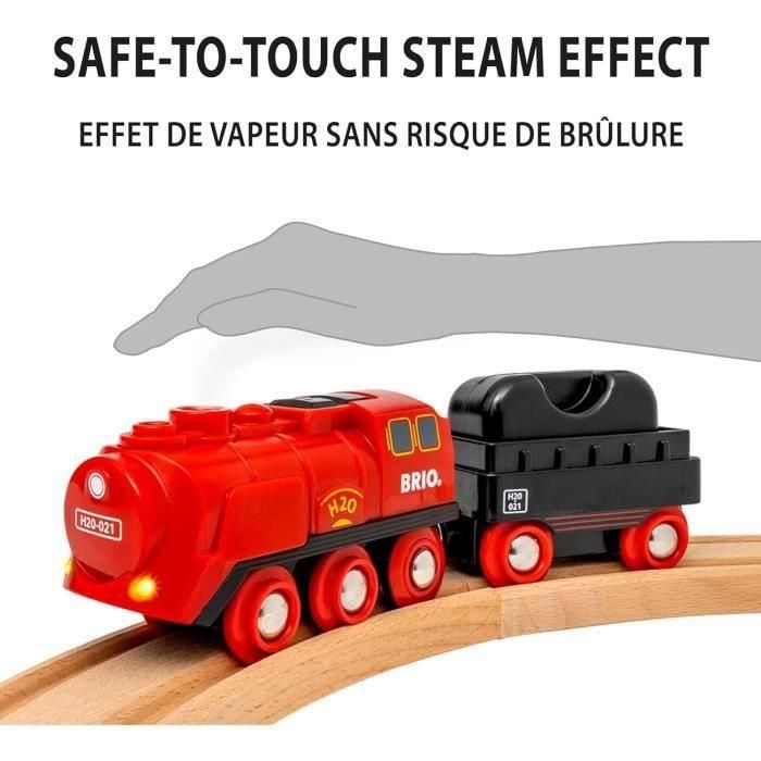 BRIO World - Circuito de locomotora a batería de vapor - 36017 3 BRIO World - Circuito de locomotora a batería de vapor - 36017 3