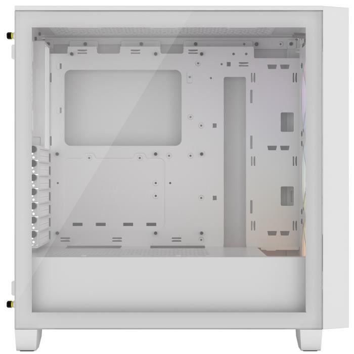 Caja de PC - CORSAIR - 3000D RGB AIRFLOW - Semitorre ATX - 3 ventiladores AR120 RGB - Blanco - (CC-9011256-WW) 2 Caja de PC - CORSAIR - 3000D RGB AIRFLOW - Semitorre ATX - 3 ventiladores AR120 RGB - Blanco - (CC-9011256-WW) 2