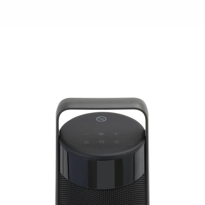 Oceanic OCEASFT2000 Calefactor oscilante Cerámico 2000 W con Mando a distancia, Negro 4 Oceanic OCEASFT2000 Calefactor oscilante Cerámico 2000 W con Mando a distancia, Negro 4