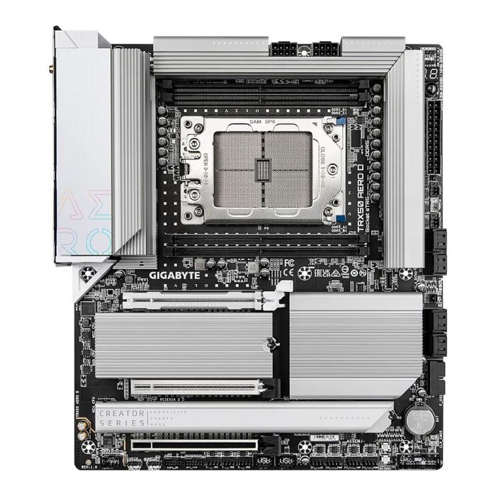 Gigabyte TRX50 AERO D Placa base Socket sTR5 DDR5 E-ATX compatible AMD Ryzen Threadripper 9000 Series 1