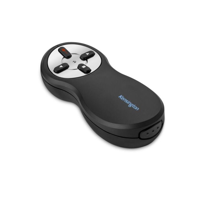 Kensington Presentador Inalámbrico con Láser Rojo, Control Remoto para Presentaciones con Receptor USB Nano, Conexión Inalámbrica 2.4GHz y Alcance de 20m