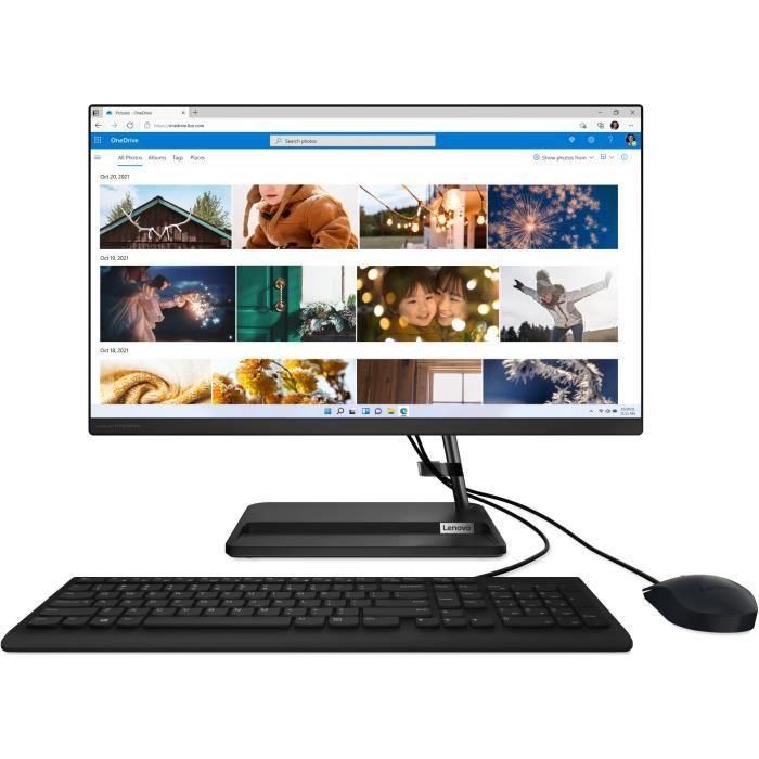 PC de Oficina todo en uno - LENOVO IdeaCentre 3 24IAP7 - 23.8 FHD - Intel Core i5 12450H - 16GB RAM - 512 GB SSD - Sin Windows PC de Oficina todo en uno - LENOVO IdeaCentre 3 24IAP7 - 23.8 FHD - Intel Core i5 12450H - 16GB RAM - 512 GB SSD - Sin Windows